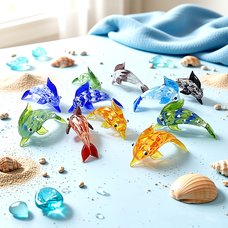 Figura de Delfín de Vidrio Hec - Marine Aquarium Europe reseña y precio